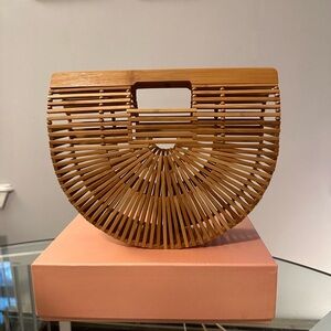 Cult Gaia Gaia's Ark Small Bamboo Bag